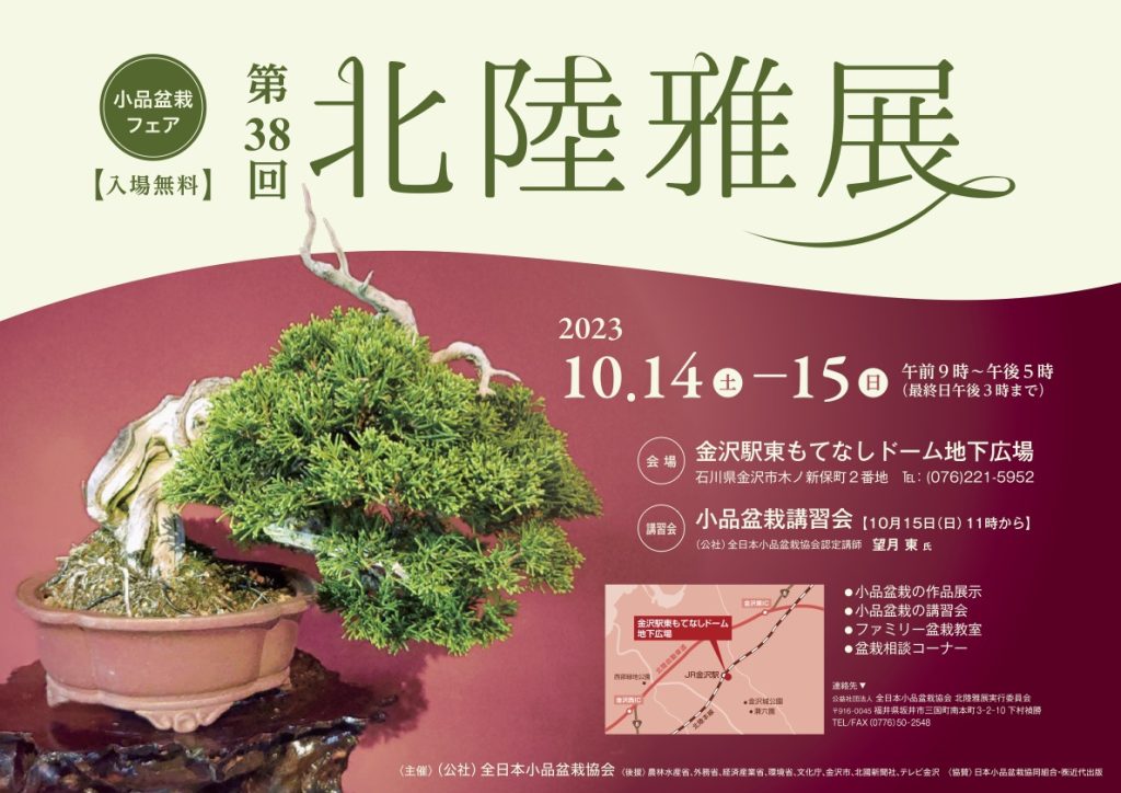 小品盆栽フェア - Shohin Bonsai Fair - 公益社団法人全日本小品盆栽協会