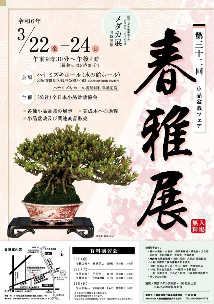 小品盆栽の樹種 － Tree Species for Shohin Bonsai - 公益社団法人